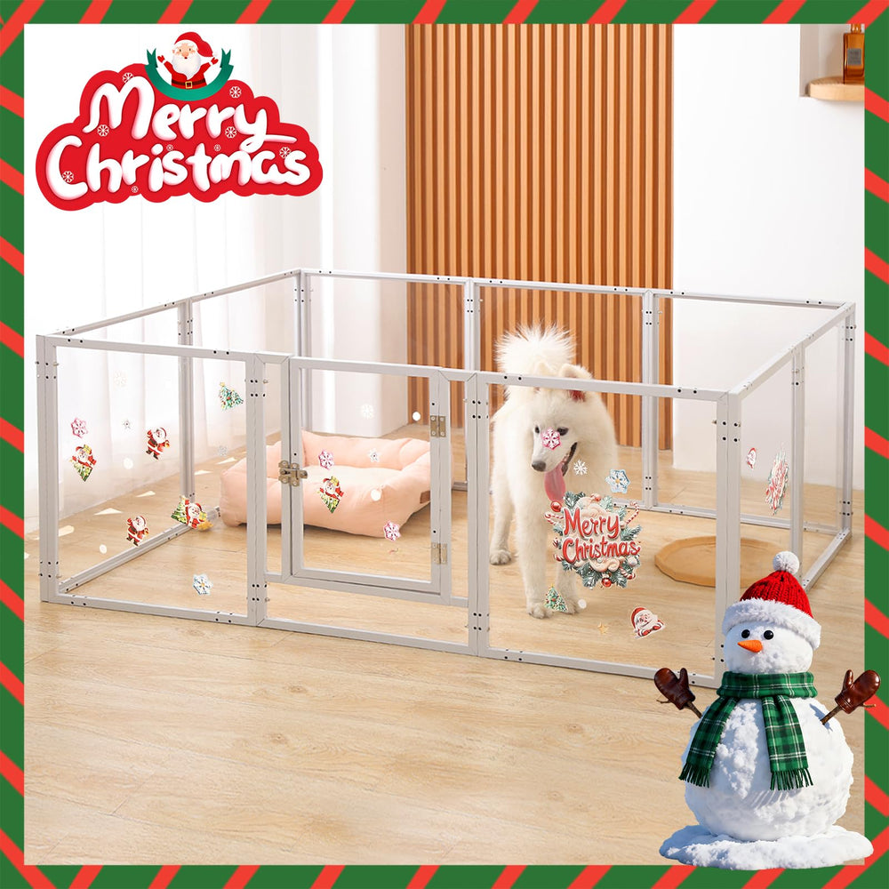 WSHPY puppy-safe design with rounded edges prevents scratches and chewing damage.