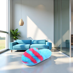 Wsjiabofux dog-cat toy with textured surface supports playful oral care.