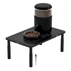 WSOWX adjustable feeder stand—bowl height adjustment for comfortable meals.