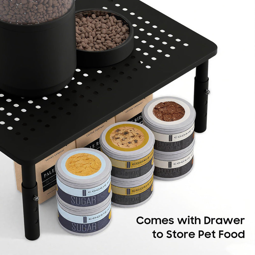 WSOWX adjustable feeder stand fits most 4-6L automatic feeders.