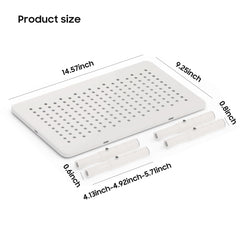 WSOWX adjustable stand compatibility fits most 4L-6L automatic feeders
