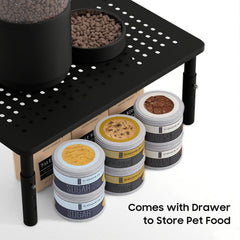 WSOWX adjustable feeder stand fits most 4-6L automatic feeders.