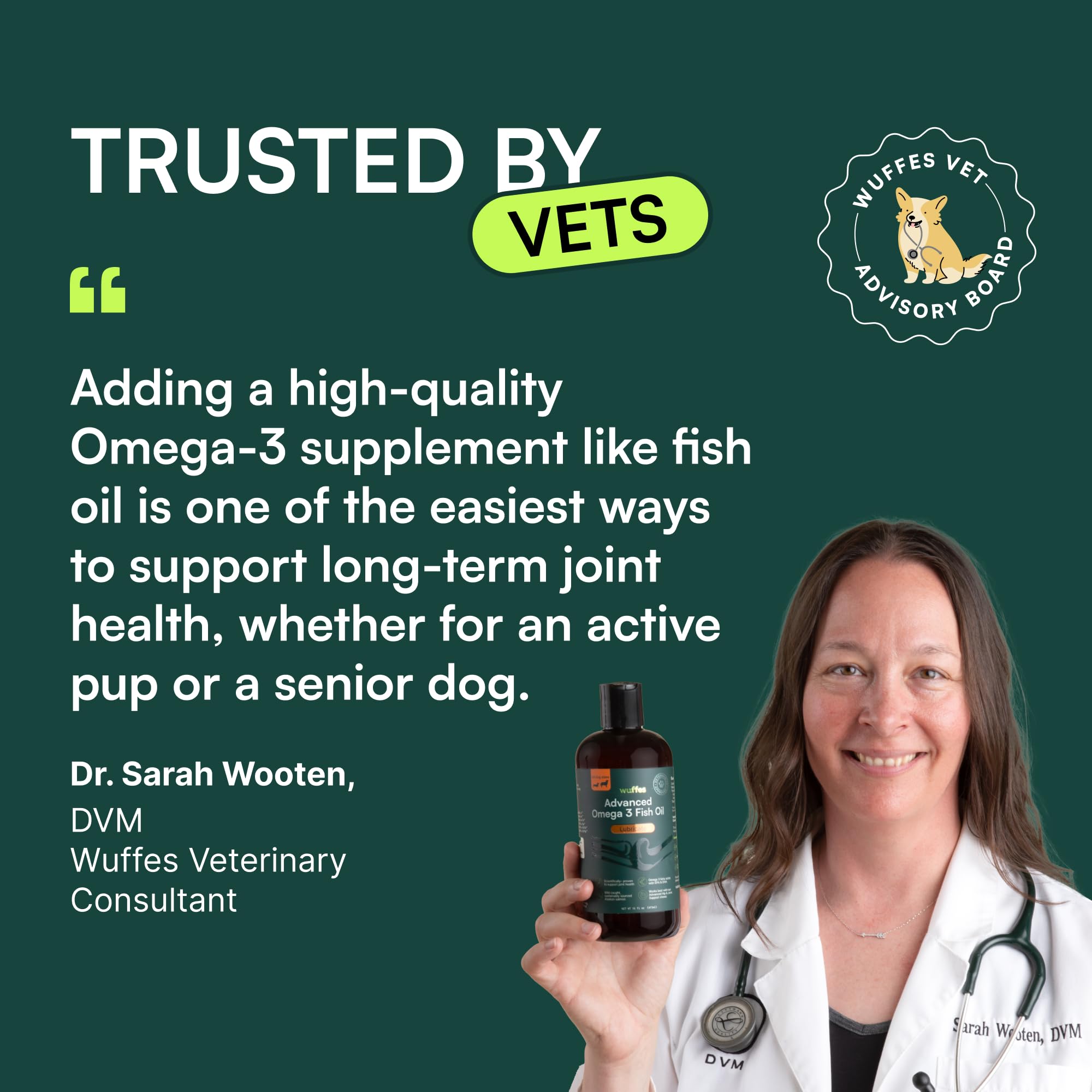 Wuffes Advanced Omega-3 dog coat shine captures a glossy, healthy-looking fur.