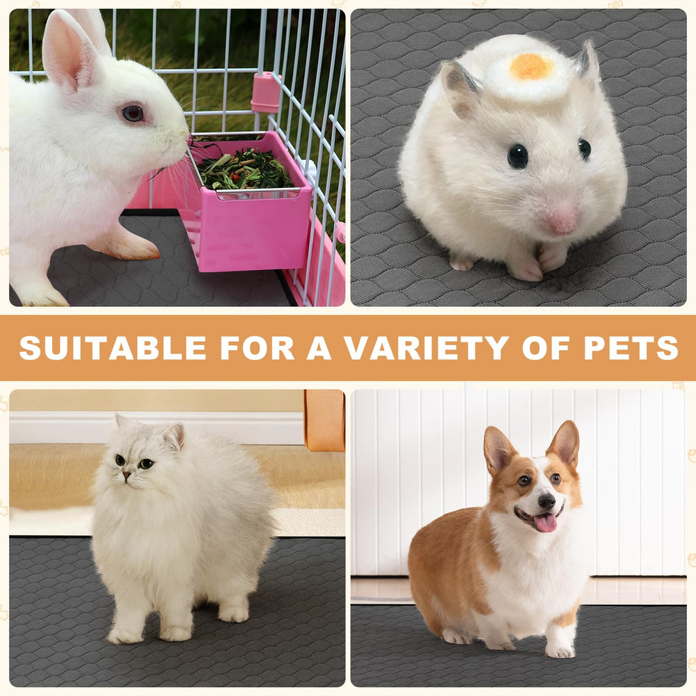 WUFFLYDRY liners suited for small pets like chinchillas and rabbits.
