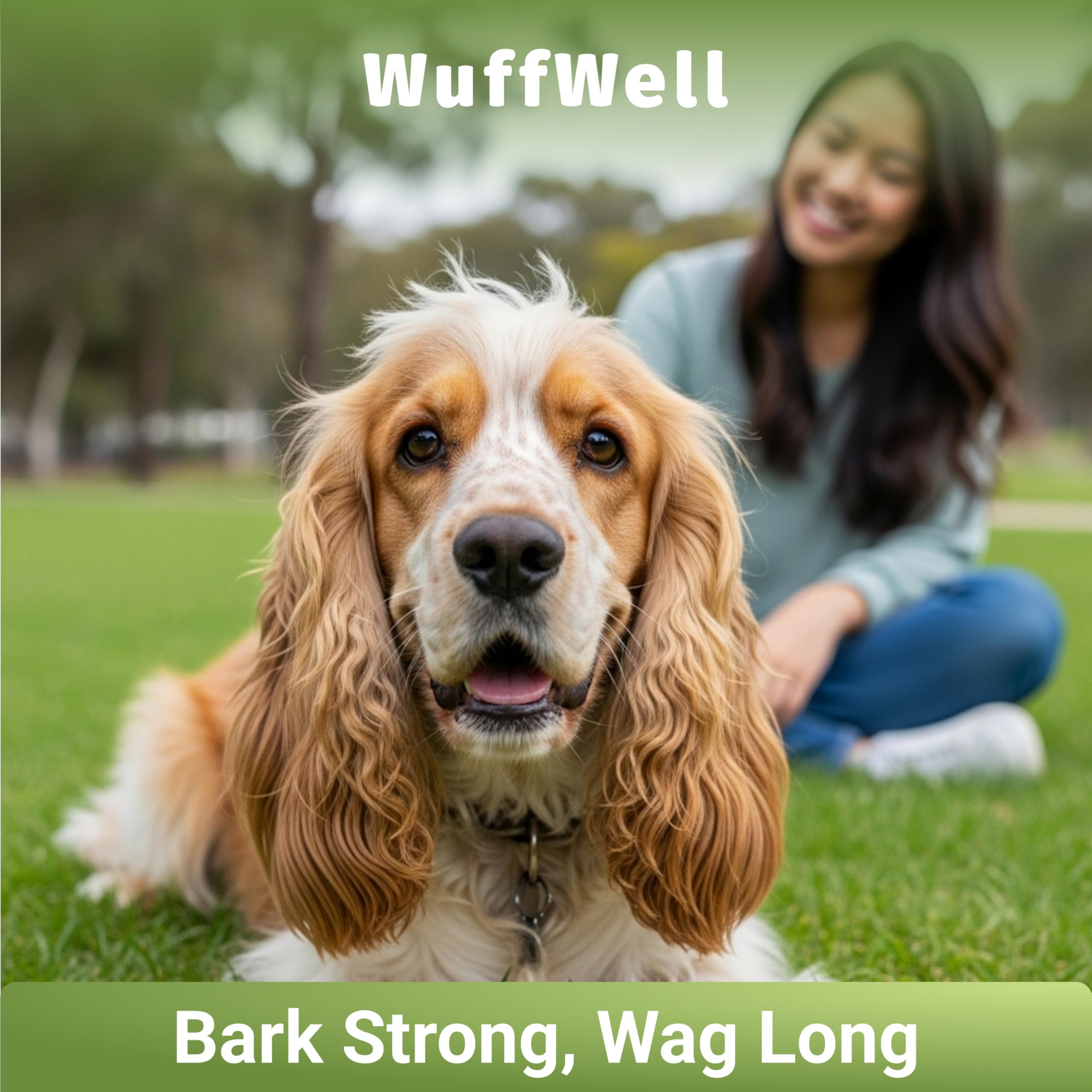 WuffWell packaged-tub suggests long-lasting, easy-access to daily dental routine.