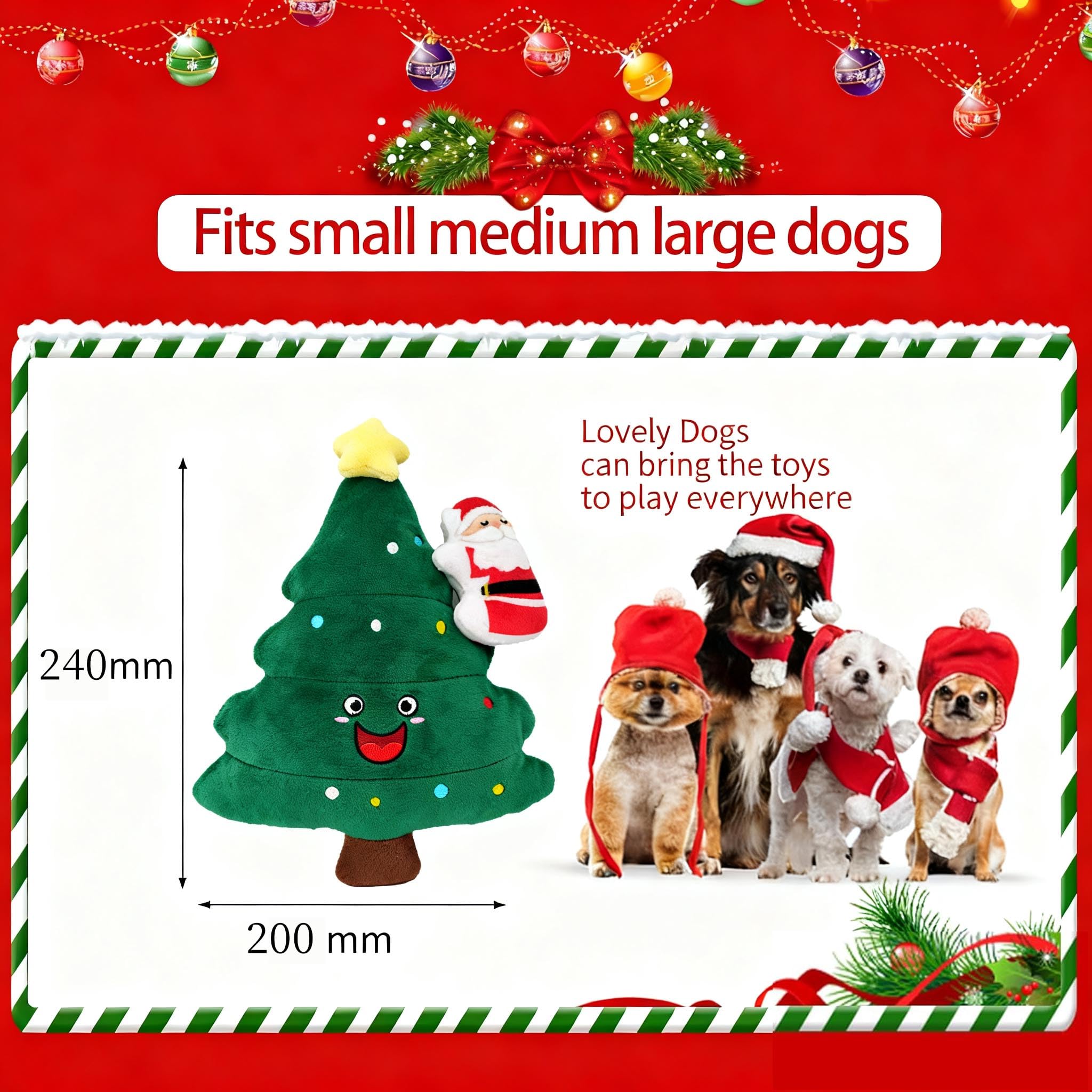 Wunive dog toy suitable for all sizes enhances active play.