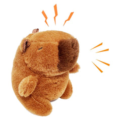 Wxcrsaz capybara plush front view ideal for small dogs' cuddle time.