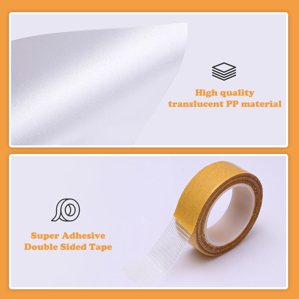 WYLUNBI durable PE shield cleans easily and resists warping