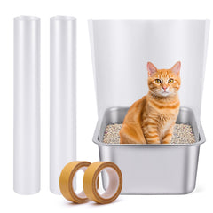 WYLUNBI Cat Litter Box Pee Shield one-piece seamless design blocks leaks