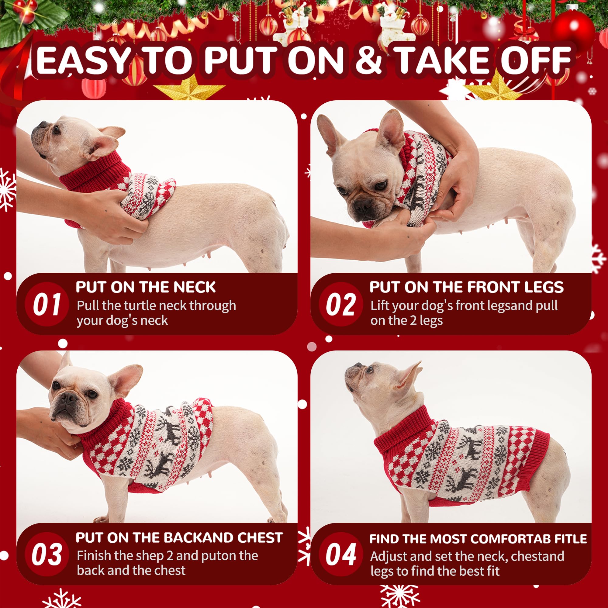 Wynignis 3XL fit sweater supports larger dogs during chilly outdoor trips