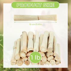 WYOMER Sweet Bamboo Chew Toy closeup texture showcases durable nibble-friendly surface