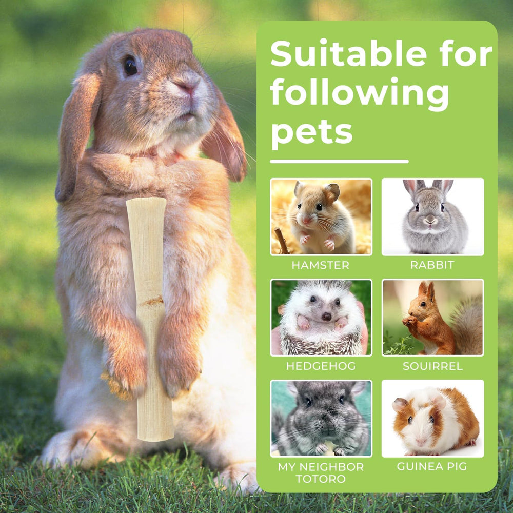 WYOMER Sweet Bamboo Chew Toy parrot hamster use-friendly treats alternative