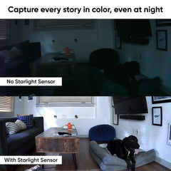 Wyze Cam Pan v2 color night vision reveals details in low light