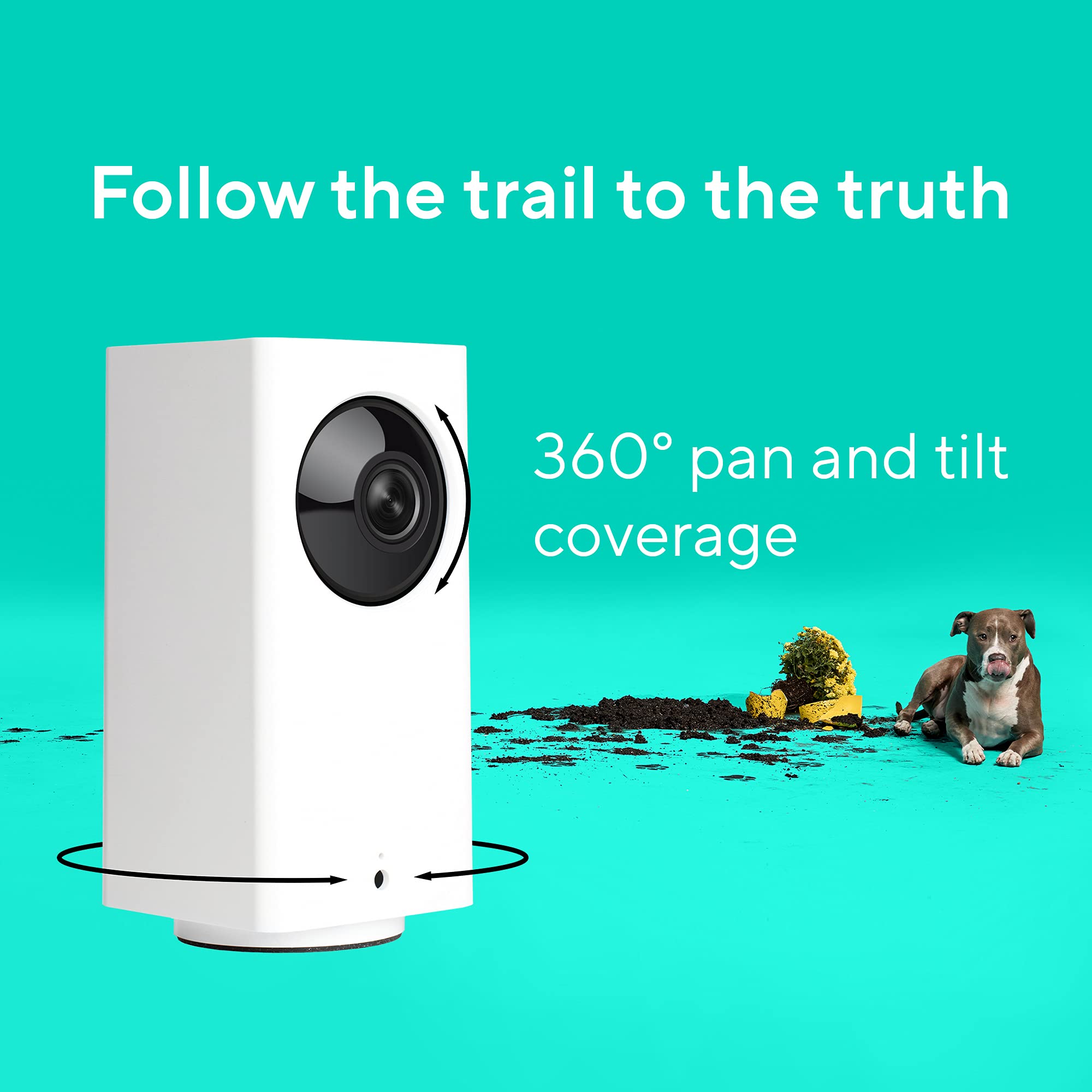 Wyze Cam Pan v2 two-way audio for remote conversations