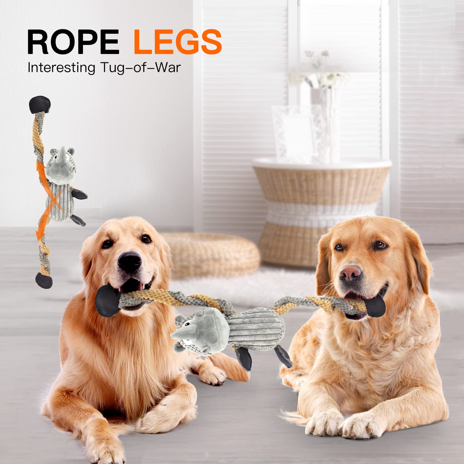 X-XDUN large-dog interactive toy highlighting durability for tough chewers.