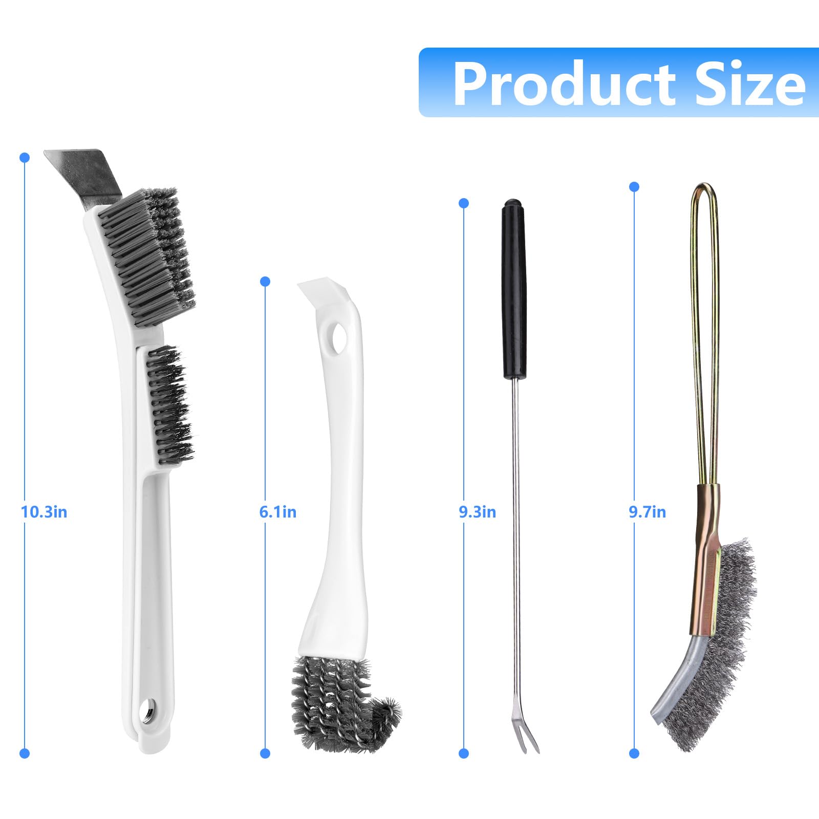 XANGNIER mesh brush tackles pallet and mesh rack residue for a brighter base