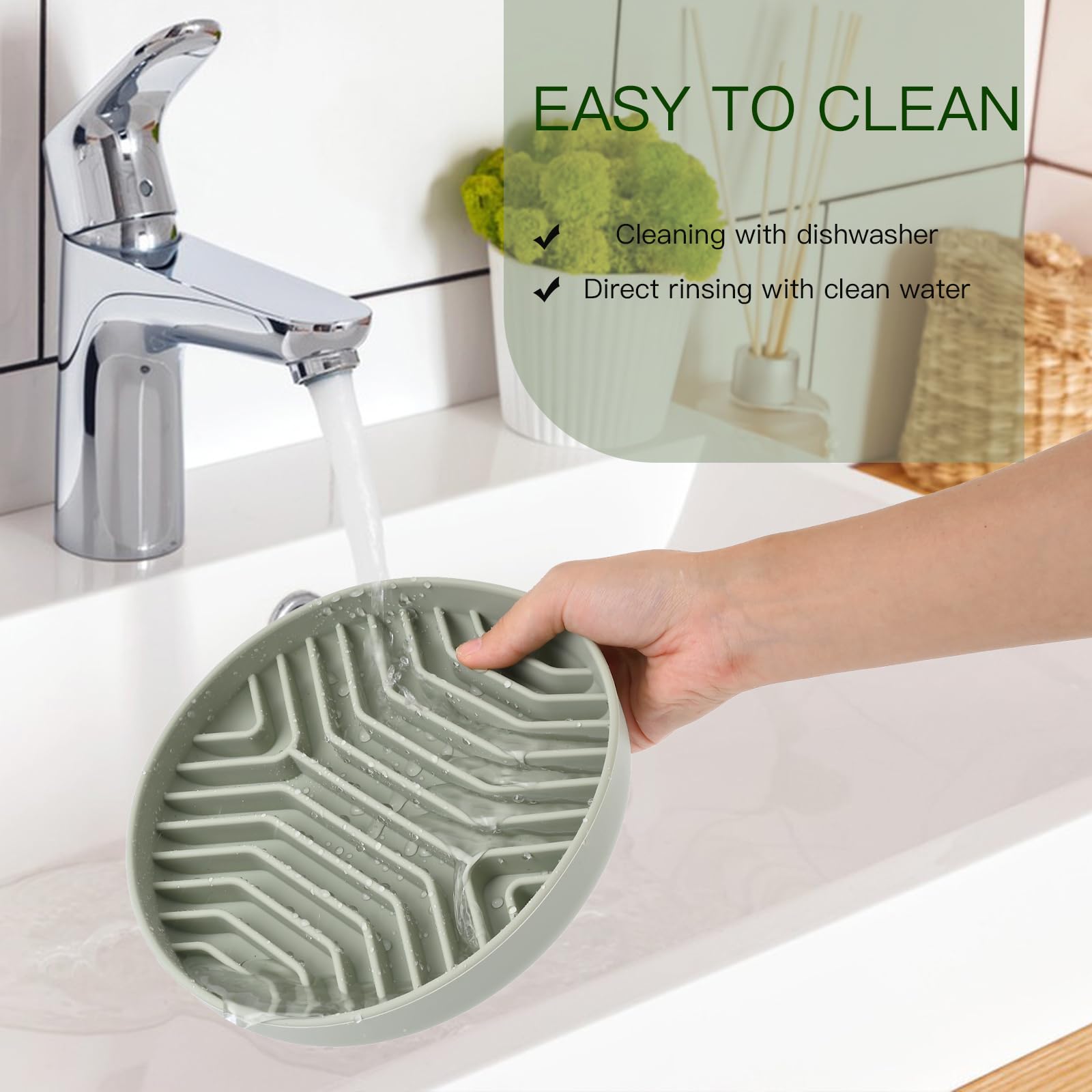 XAQMHSW non-slip bowl on floor stays put while pets eat.