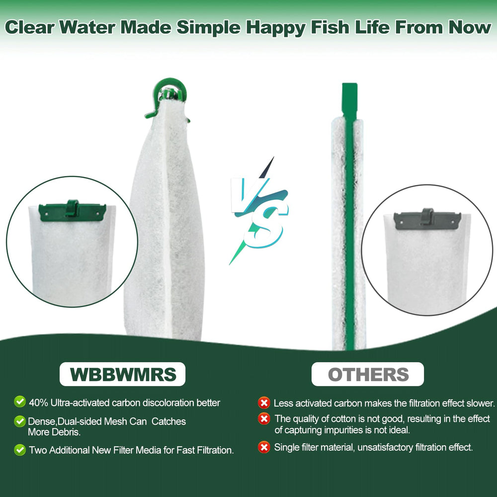 xbbwmrs whisper-compatible fit image communicates reliable replacement that keeps tanks stable and clean