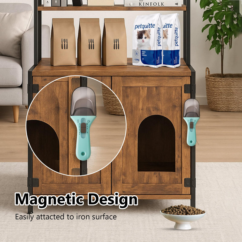 XBEING silicone scraper attachment ensures leak-proof, mess-free feeding.