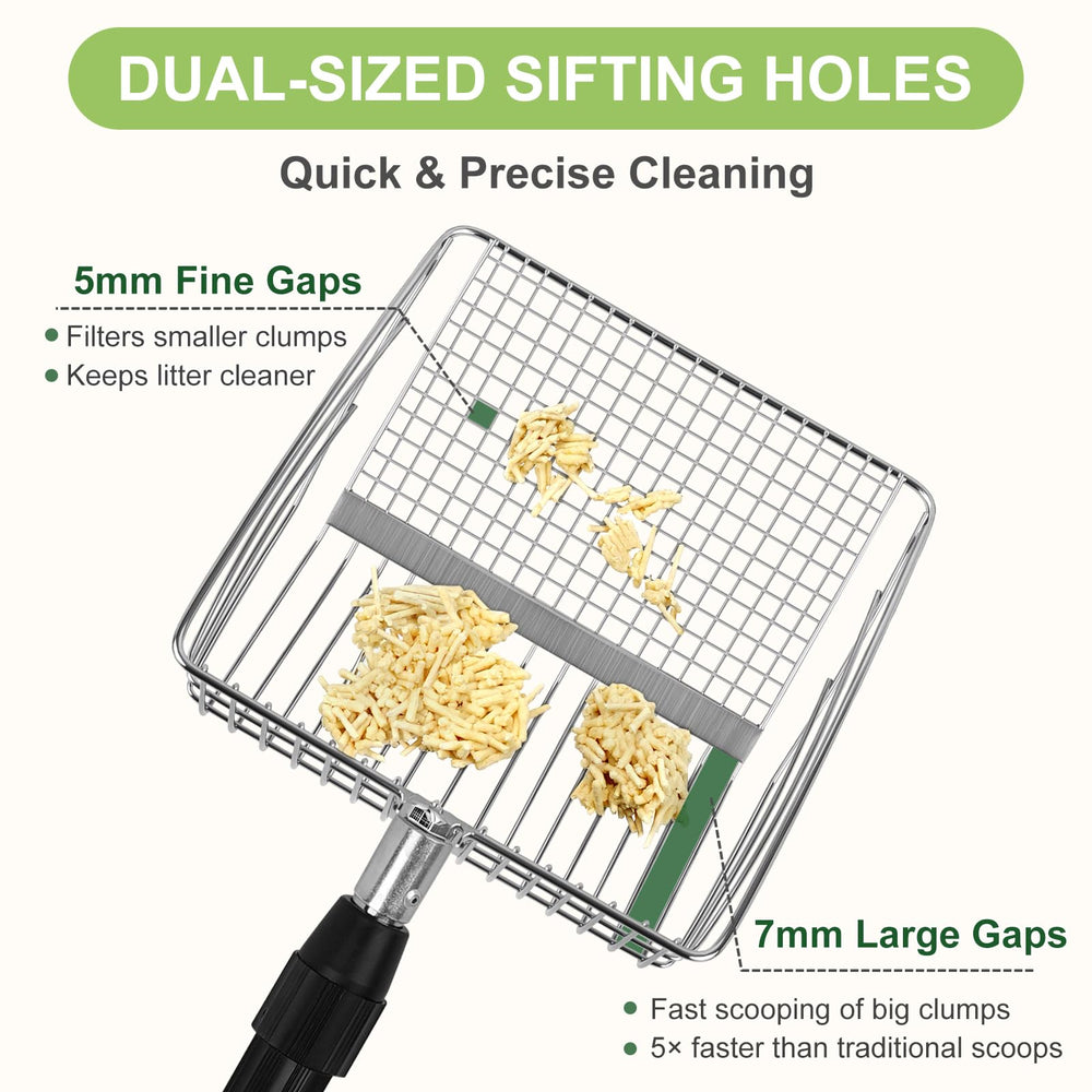 XBX multi-purpose scoop tool for litter and light debris