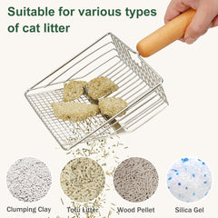 XBX scoop stand holder keeps tools accessible and stable.