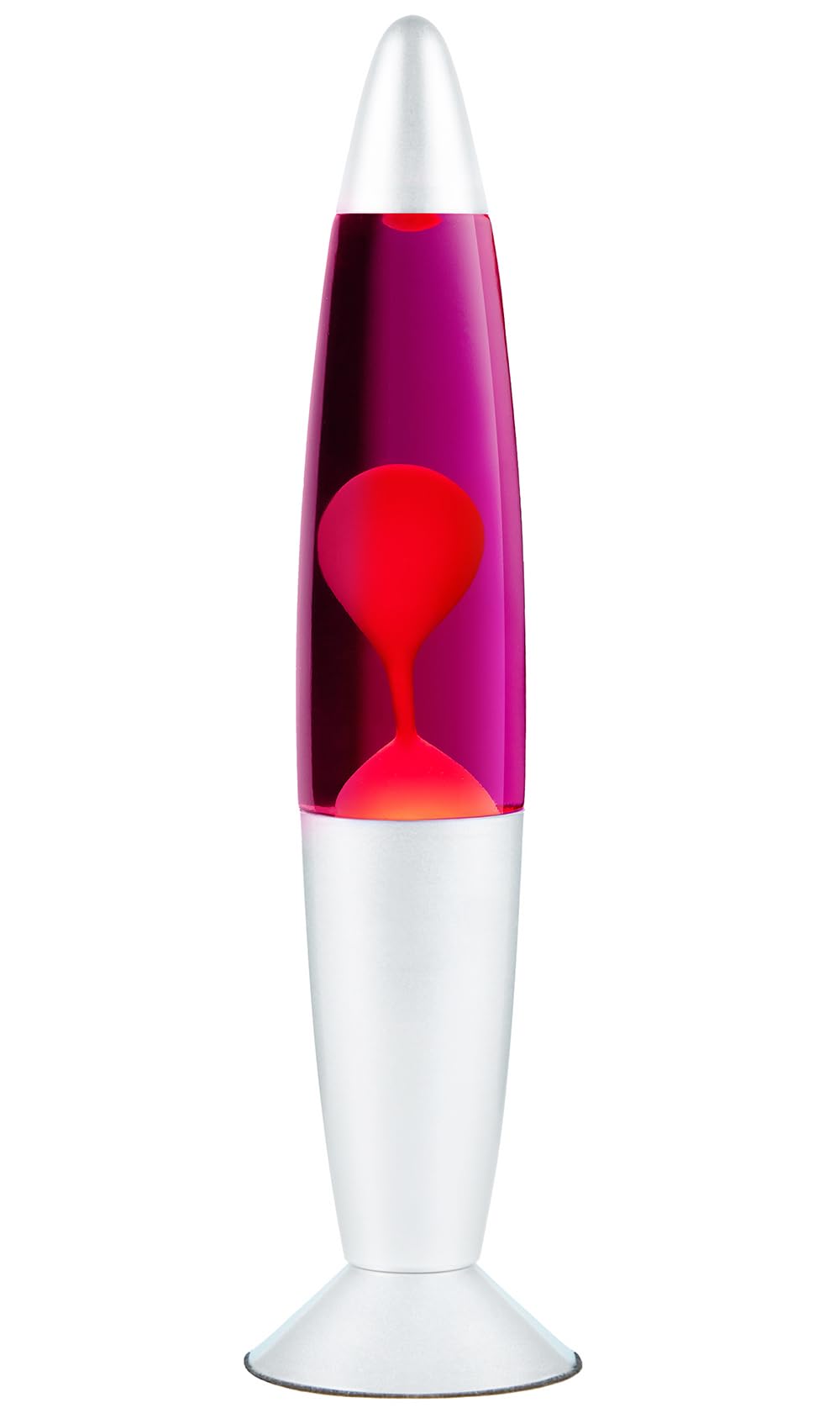 Xchime Volcano Lamp wax swirl motion close-up with colorful glow