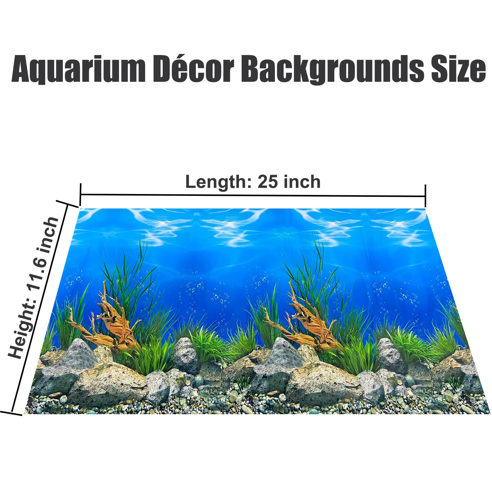 XCNO background 15-6x33 inch suits larger tanks and setups