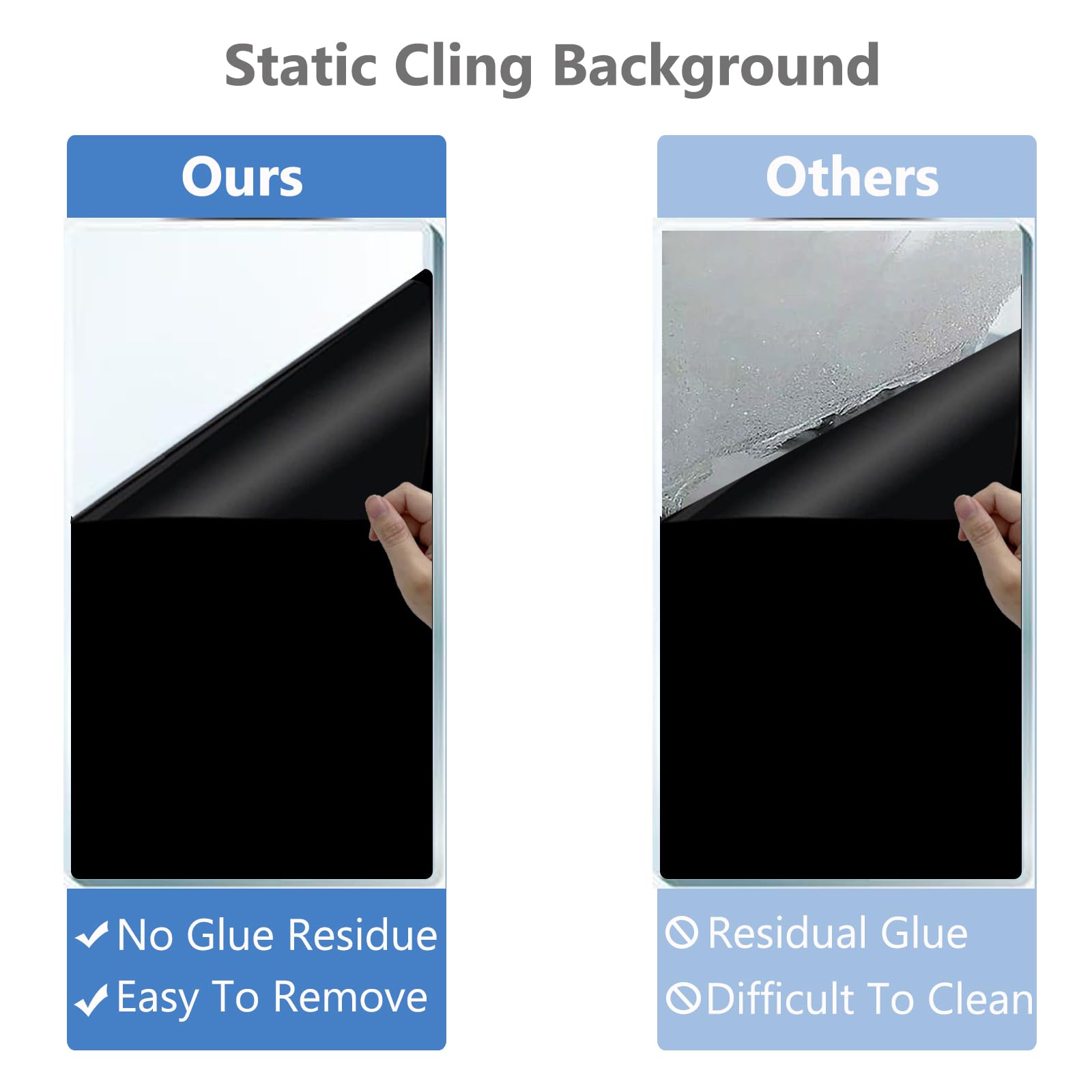 XCNO waterproof, tear-resistant backdrop withstands aquarium spray and cleaning