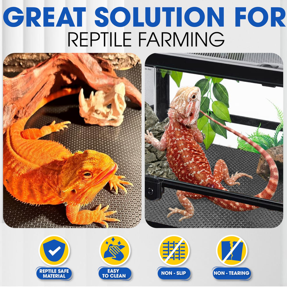 X-CUIRASS substrate mat textured surface reduces slipping.