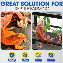 X-CUIRASS substrate mat textured surface reduces slipping.