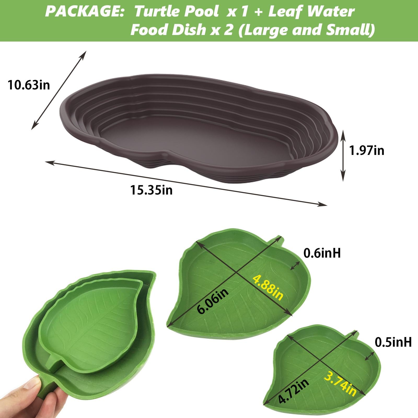 XDONEF corner-fit terrarium dish saves space and reduces clutter
