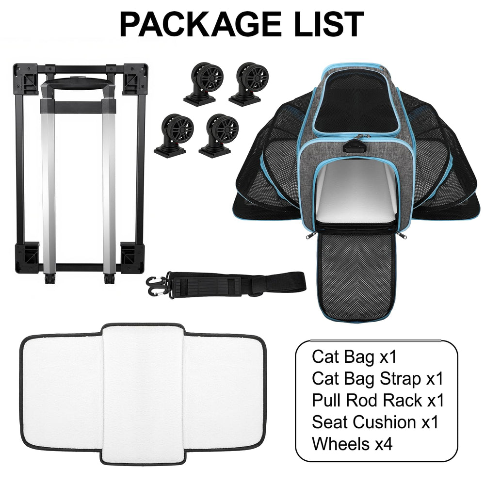 Xeoca pet carrier travel plush mat is washable for mess-free comfort.