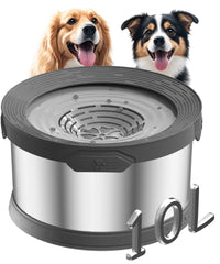 Xetino 10L dog water bowl no-spill design keeps floors clean for busy households