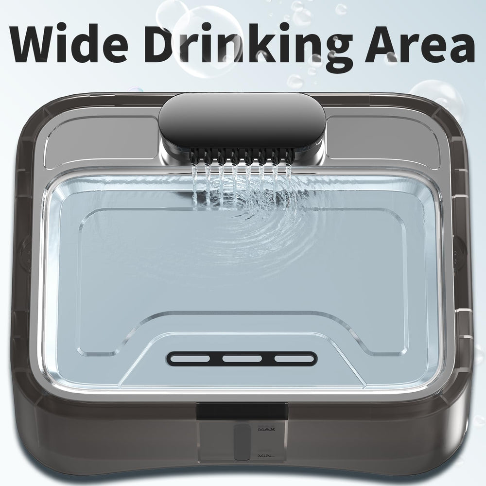 Xetino multi-layer filtration system clarifies water and reduces impurities.
