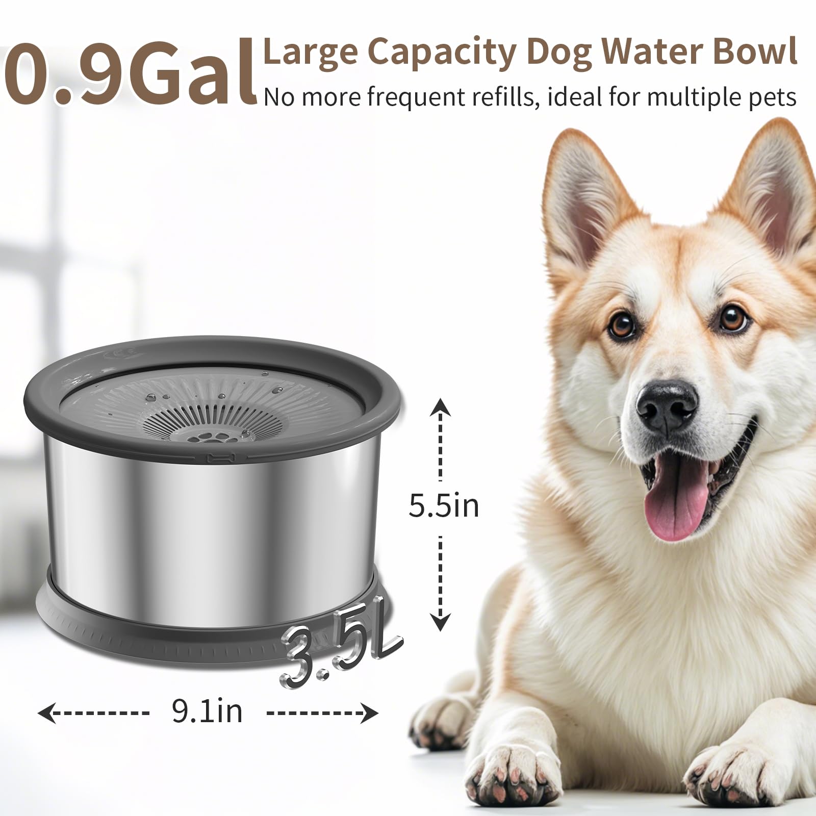 Xetino slow-drink floating plate reduces spills during drinks