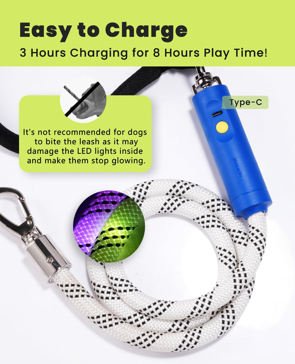 Xeuch leash uses 7mm zinc alloy head for strong durability