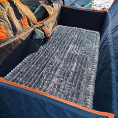 XFEXM soft furry surface enhances comfort during long drives.