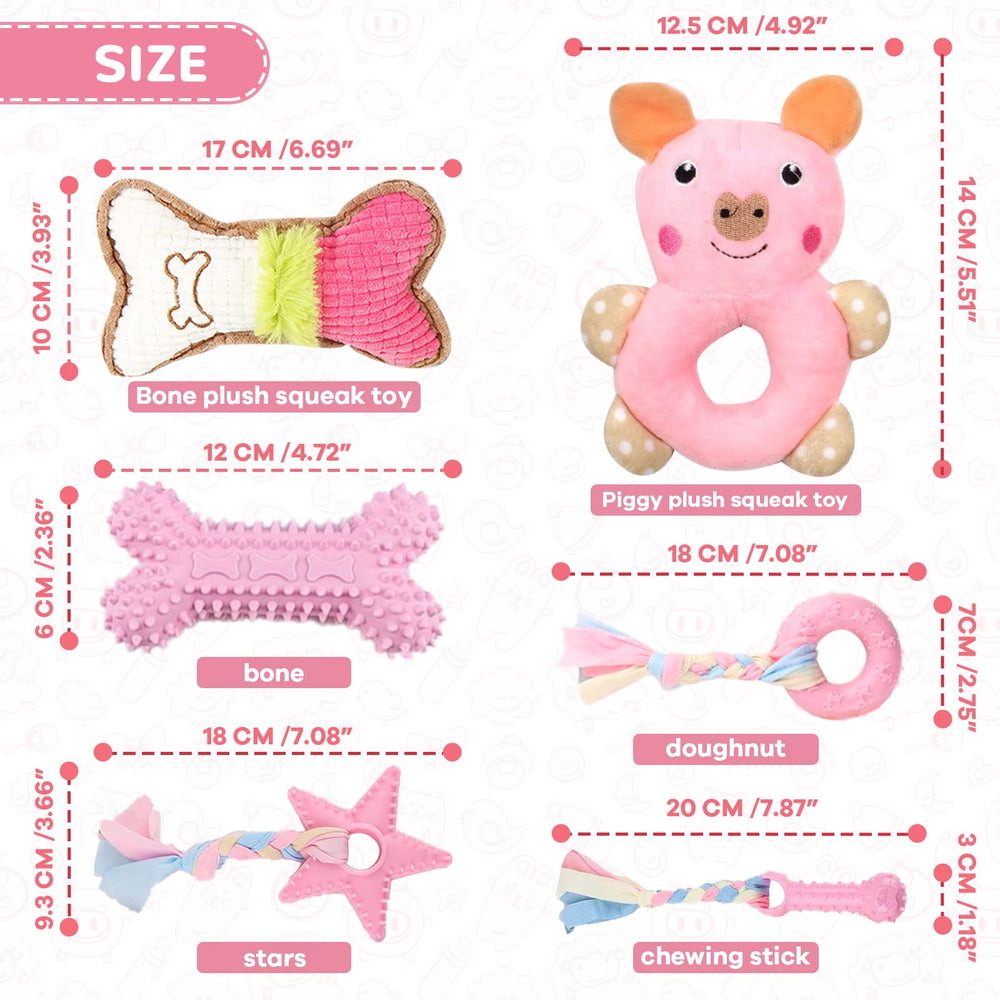 XGDMEIL plush squeaky toy 1 encourages interactive fetch and chew.