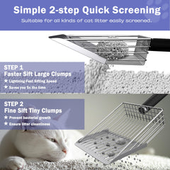 XIAOXINGYUN scooper coarse grid efficiently separates large clumps for quick removal