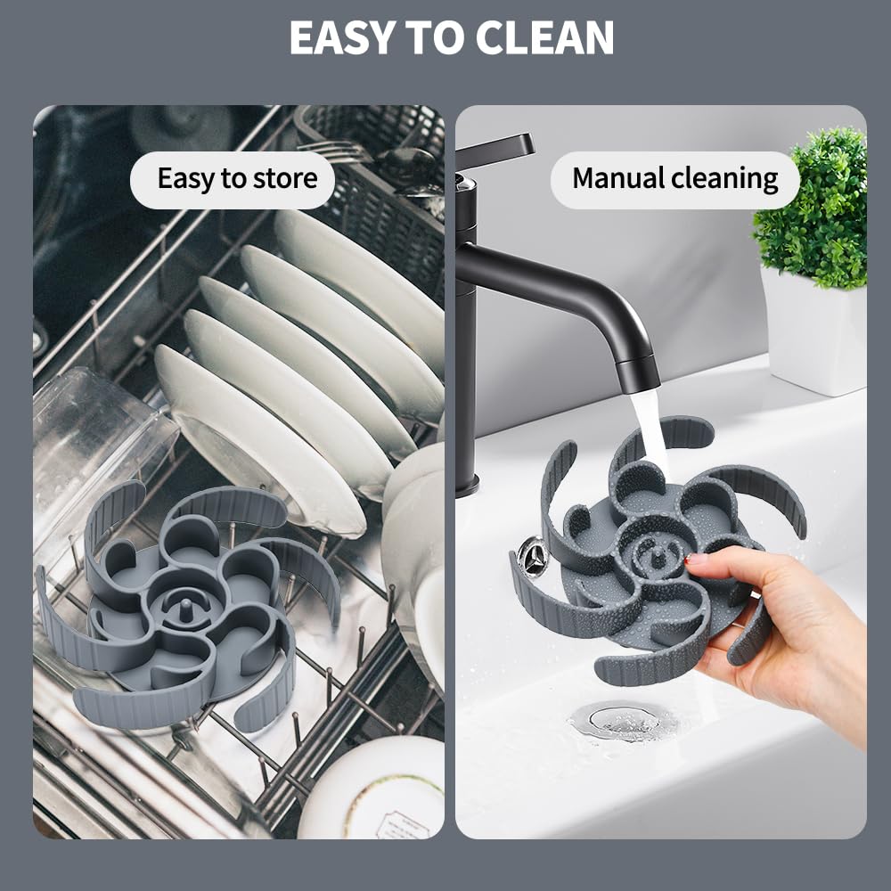 XIAOZHIHUI slow feeder bowl insert dishwasher-safe for easy cleanup
