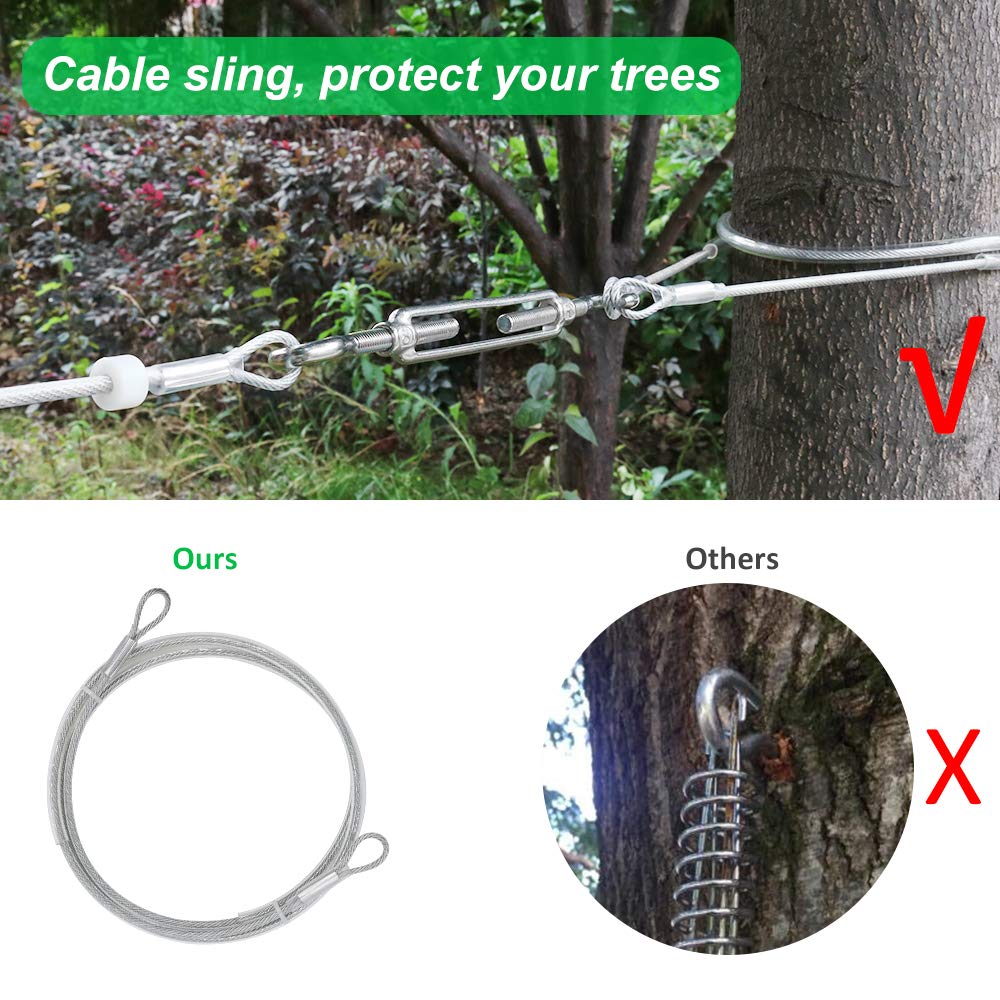 XiaZ 5mm stainless steel wire rope demonstrating durability and strength