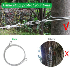 XiaZ 5mm stainless steel wire rope demonstrating durability and strength