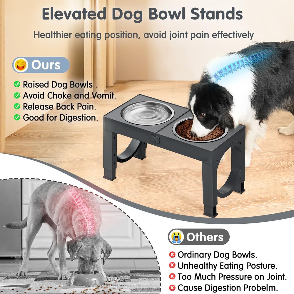 XiaZ anti-slip stand keeps bowls stable during vigorous meals.