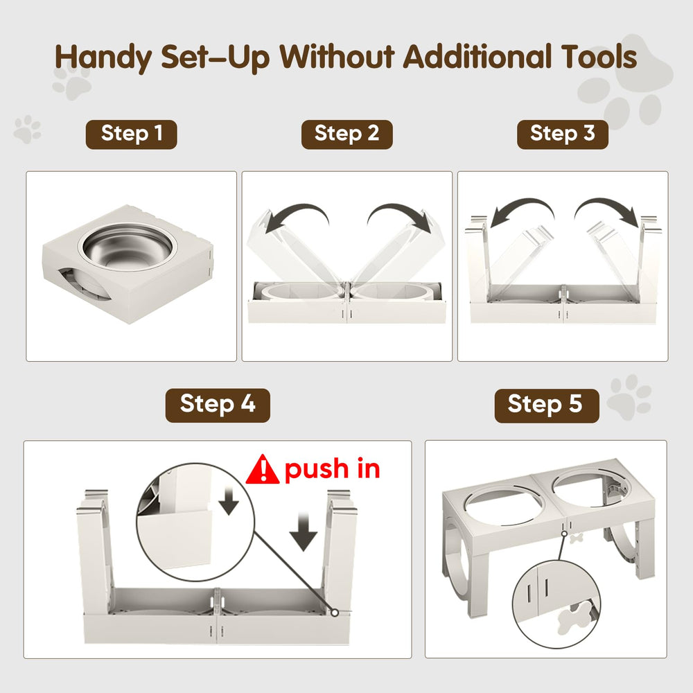 XiaZ easy-clean, dishwasher-safe bowls stay tidy.