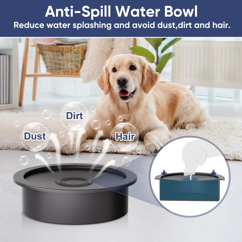 XIAZ large-dog friendly stand supports bigger breeds comfortably.
