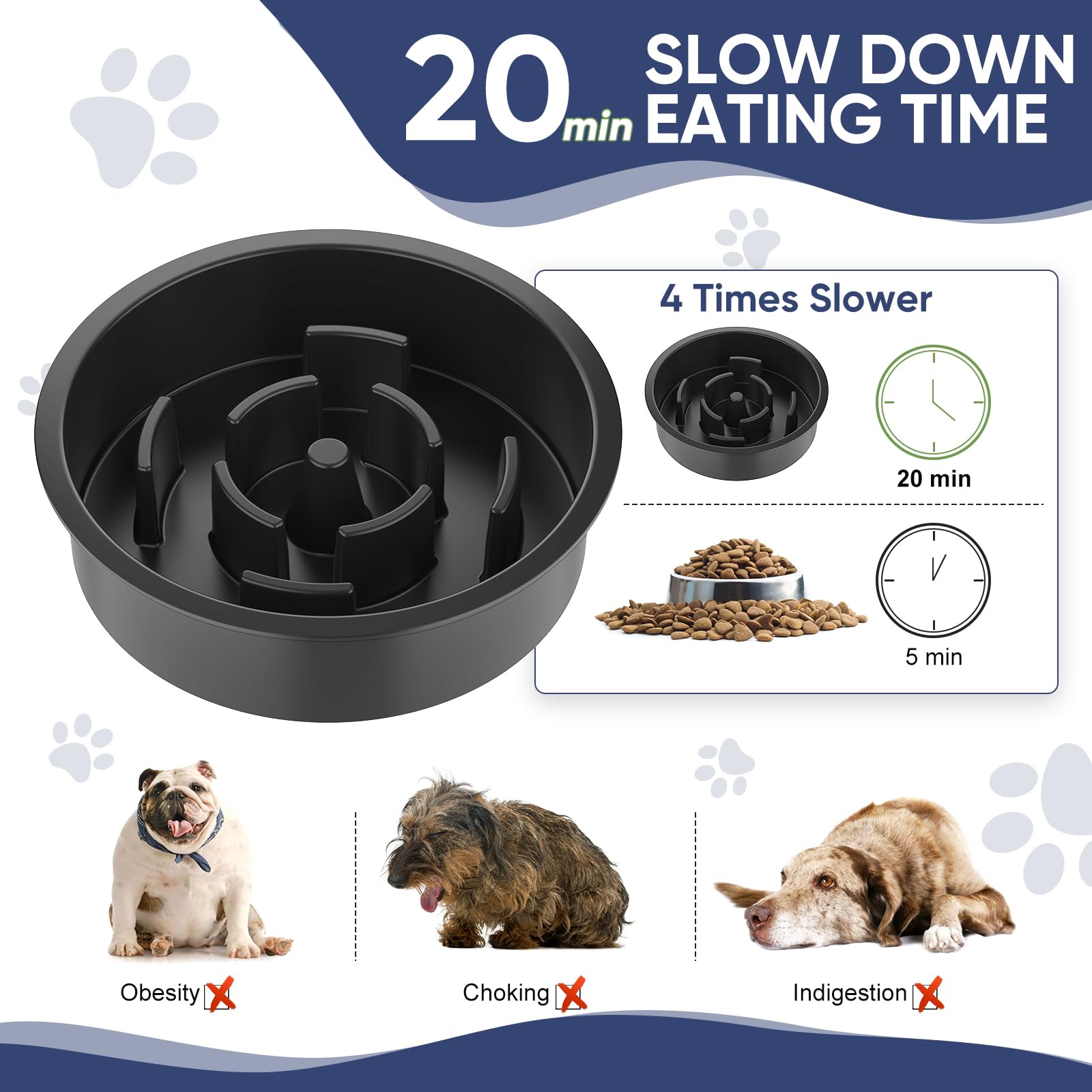 XIAZ portable dog bowl stand is travel-ready for home and outdoors.