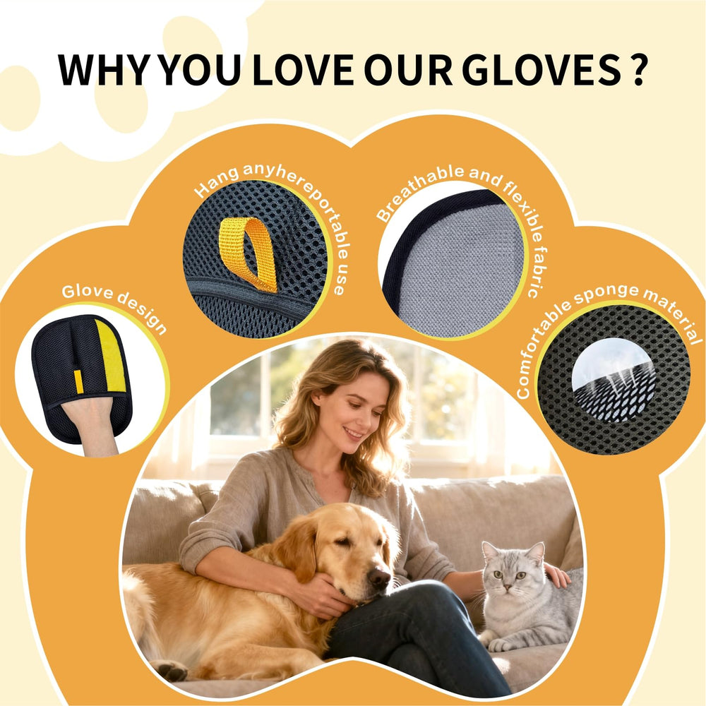 XIDEAEO soft breathable mesh fabric keeps hands comfortable during cleaning.