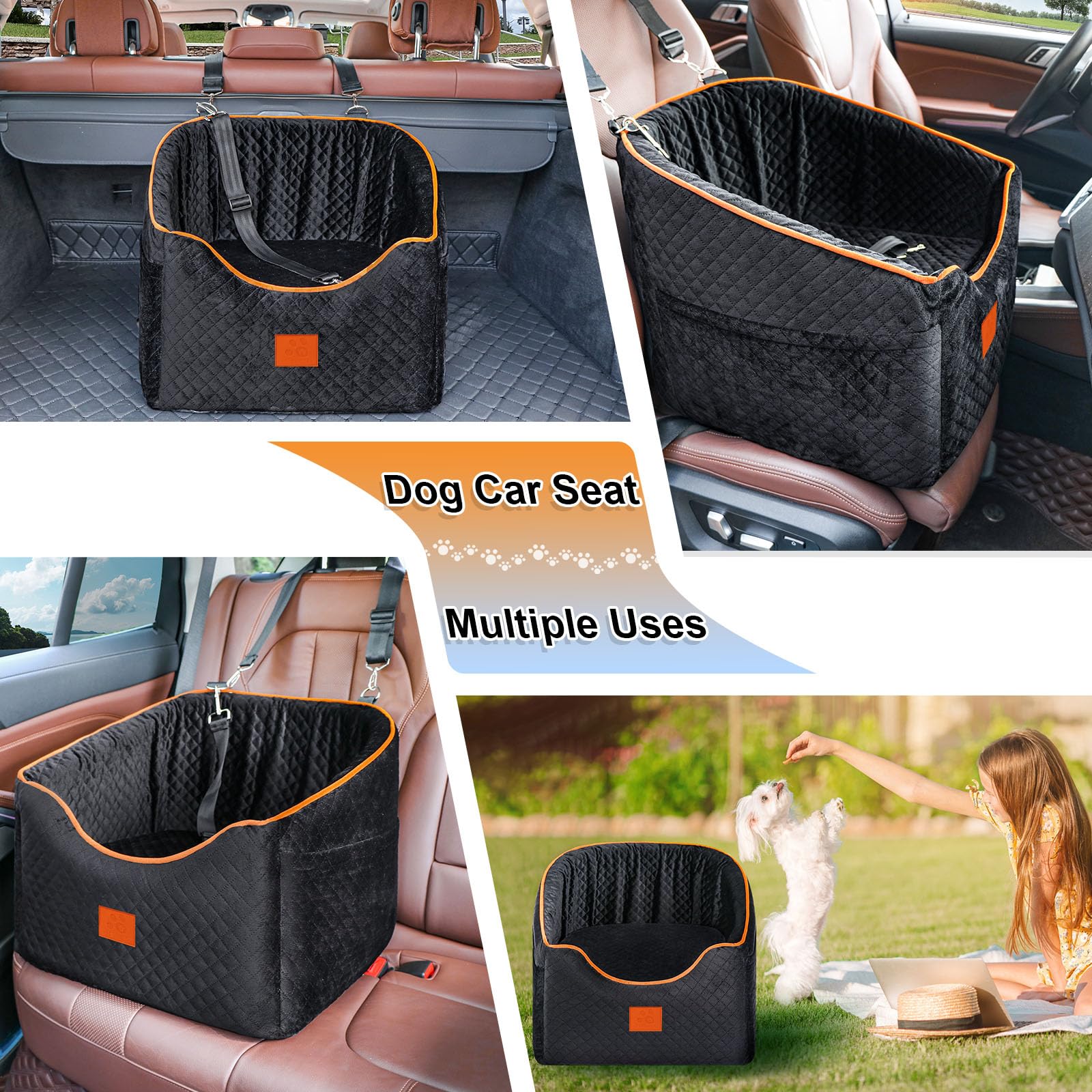 XIEEAOZEE compact black design blends with car interiors for everyday use.