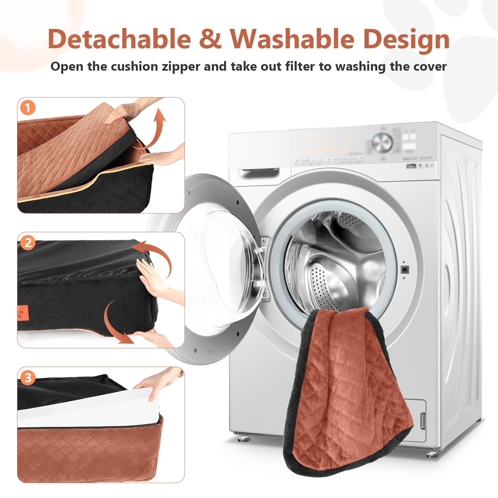 XIEEAOZEE car seat includes two safety belts to limit movement during travel.