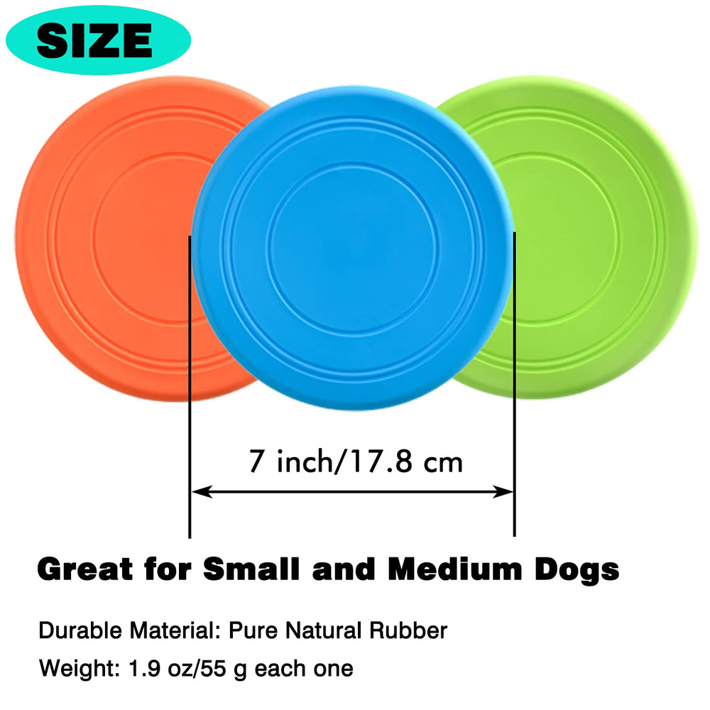 XIGOU dog flying disc aerodynamic flight for long-distance throws